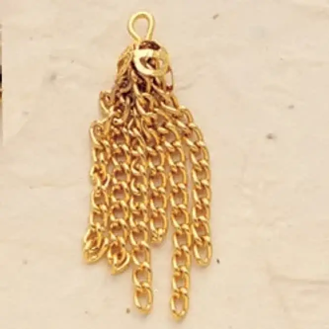 Dangle Chain Charm Pair