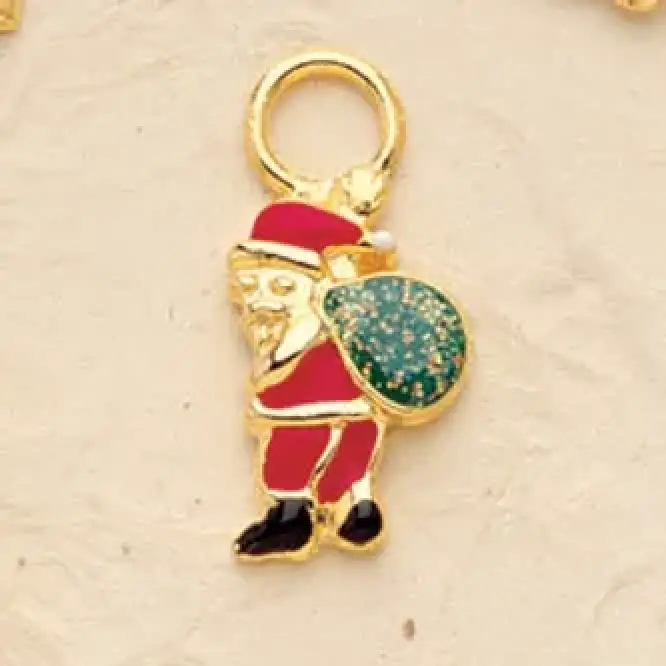 Santa Charm $28.00 (priced per pair)