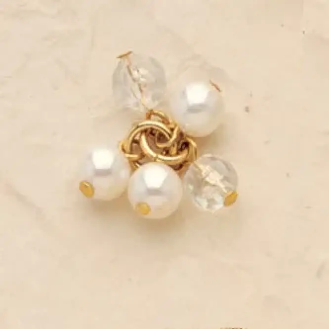 Cluster Pearl Charms $28 (priced per pair)