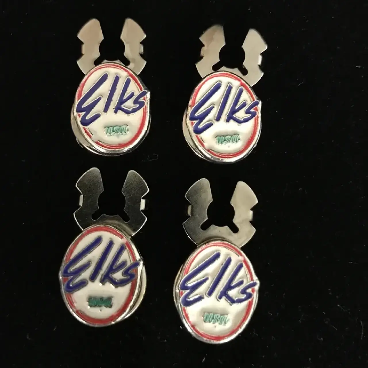Elks USA Button Covers  (set of 4)  $49.95
