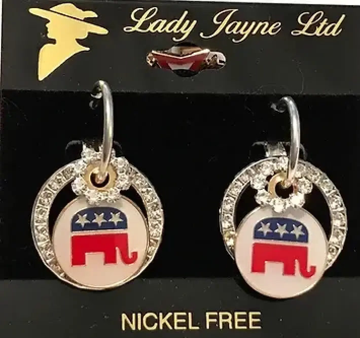 Republican National Committee Earring Set