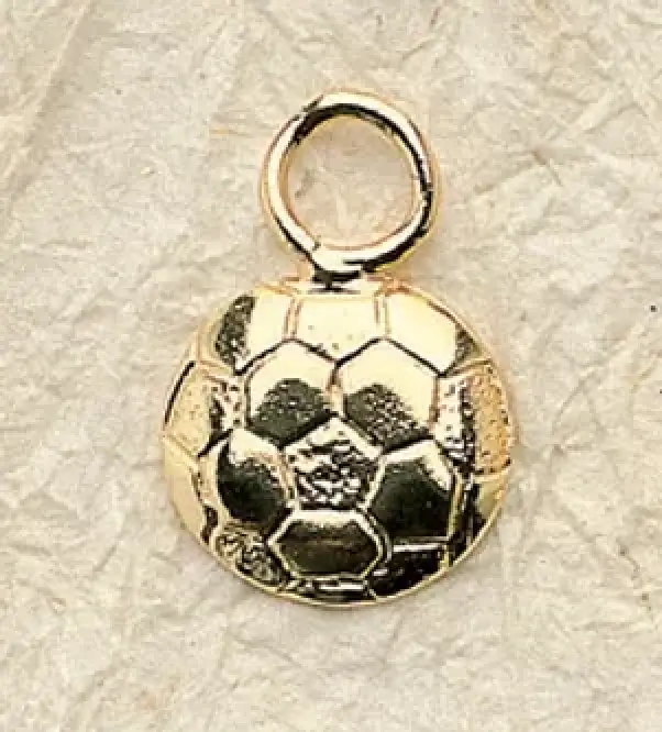 Soccer Ball Charm Pair