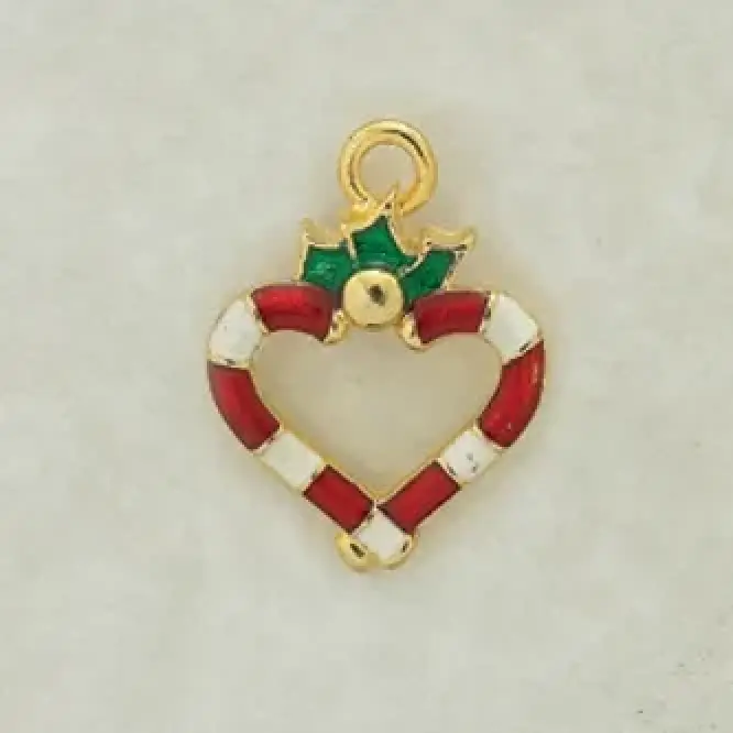 Candy Cane Frame Heart