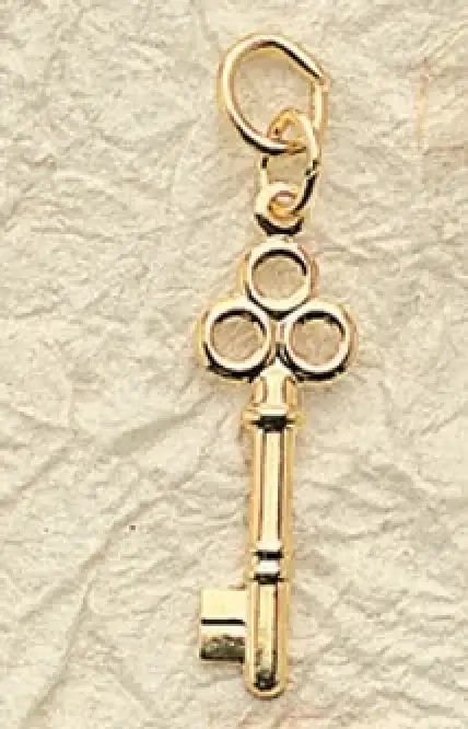 Key Charm  (priced per pair) Looks great with Lace Hearts too!