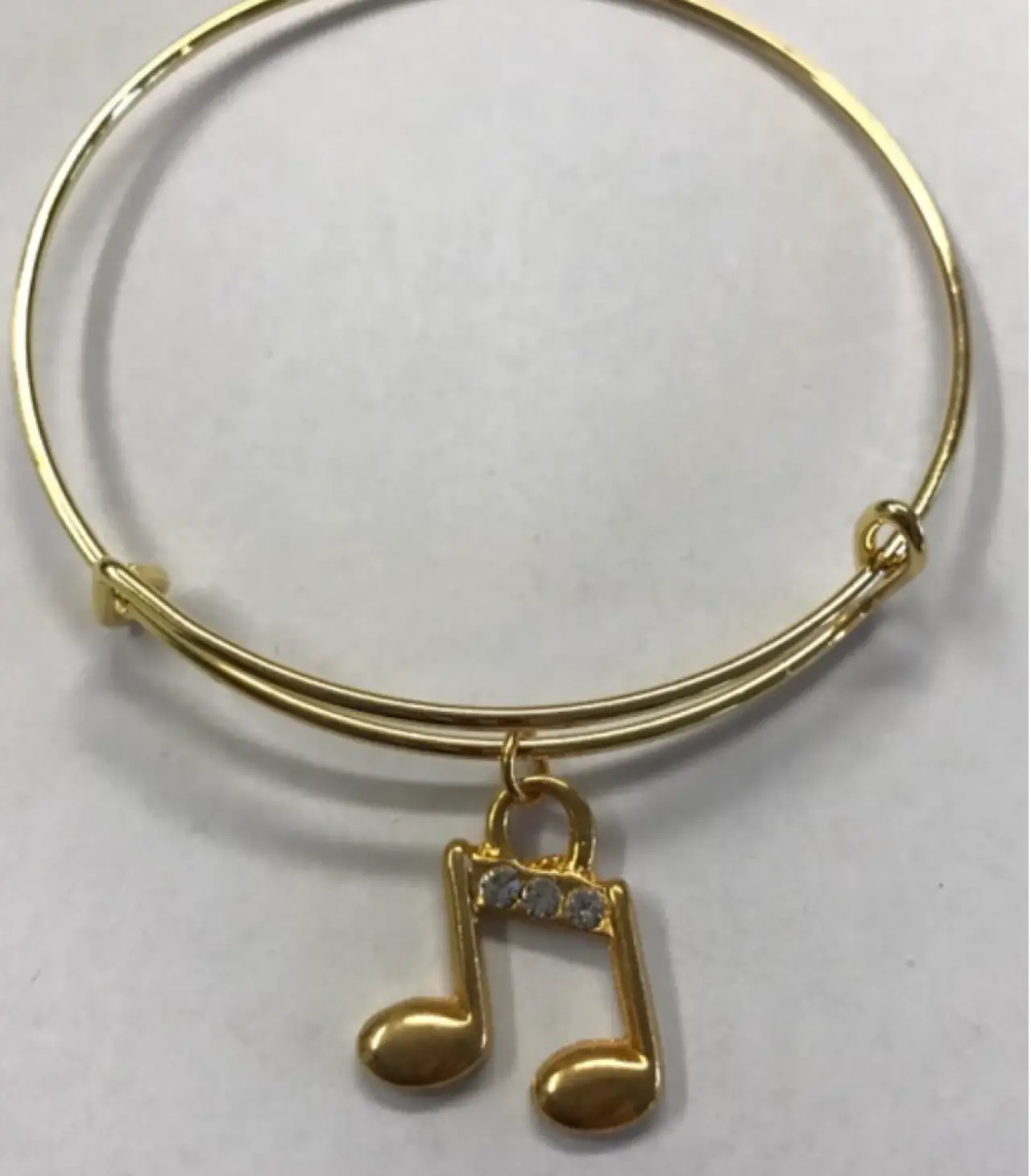 Music Note Expandable Bracelet