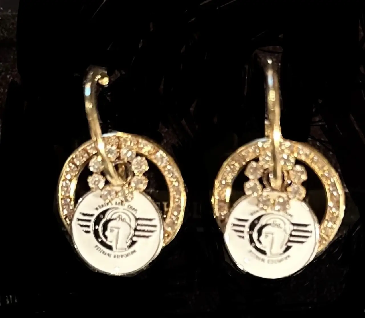 Army Corp of Women veterans  earring set $98