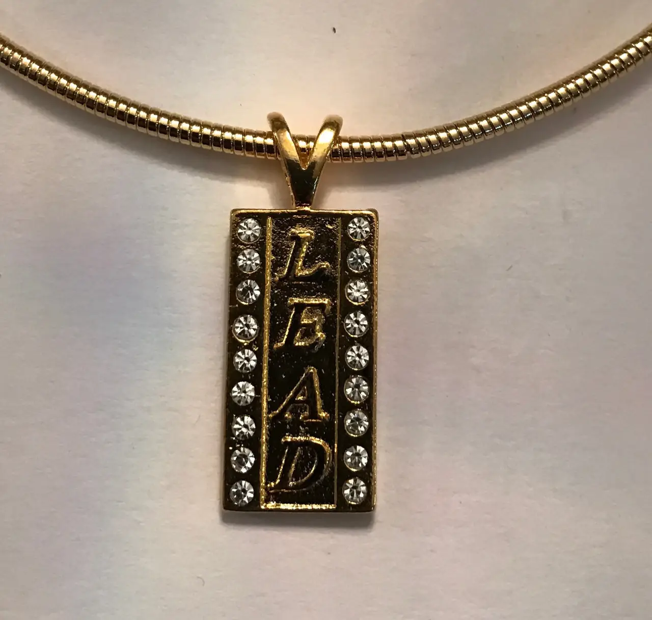 Lead Medallion