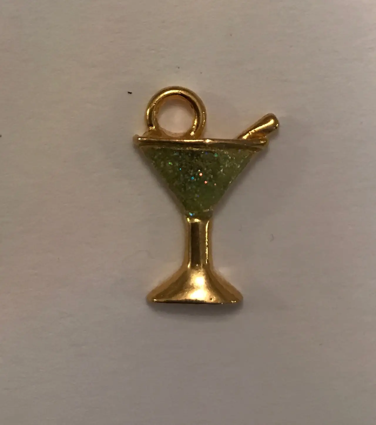 Margarita Glass Charm Pair