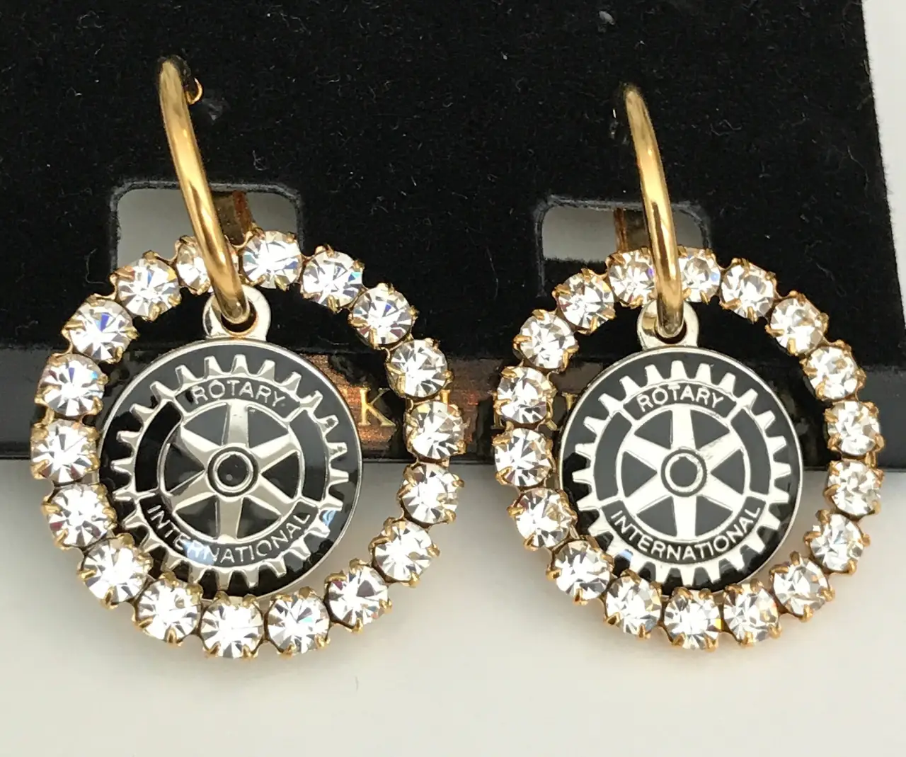 Rotary International Earring Set