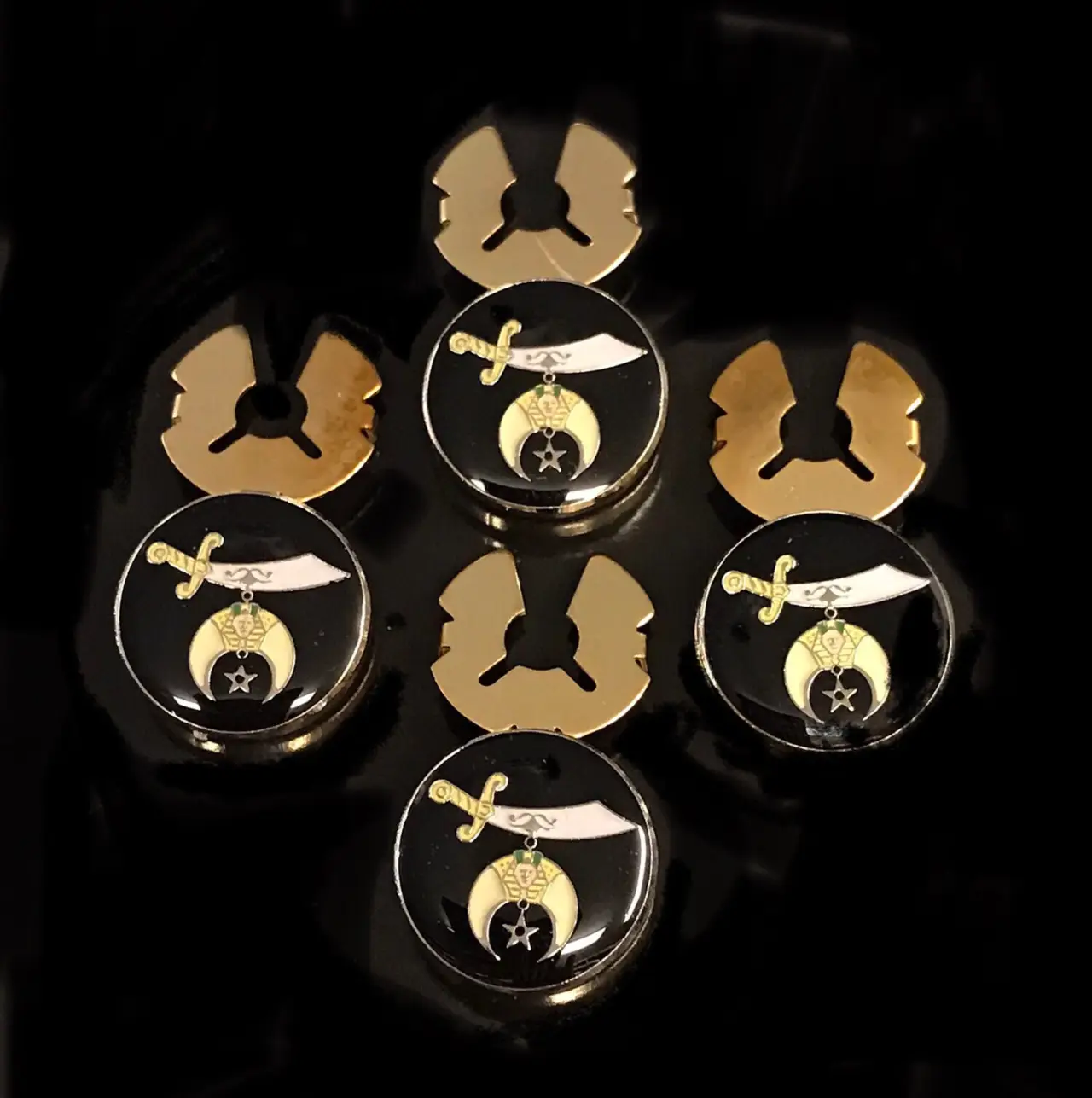 Shriner Button Covers