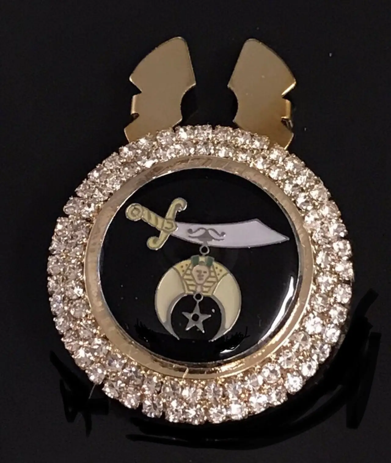 Shriner Crystal Cufflinks