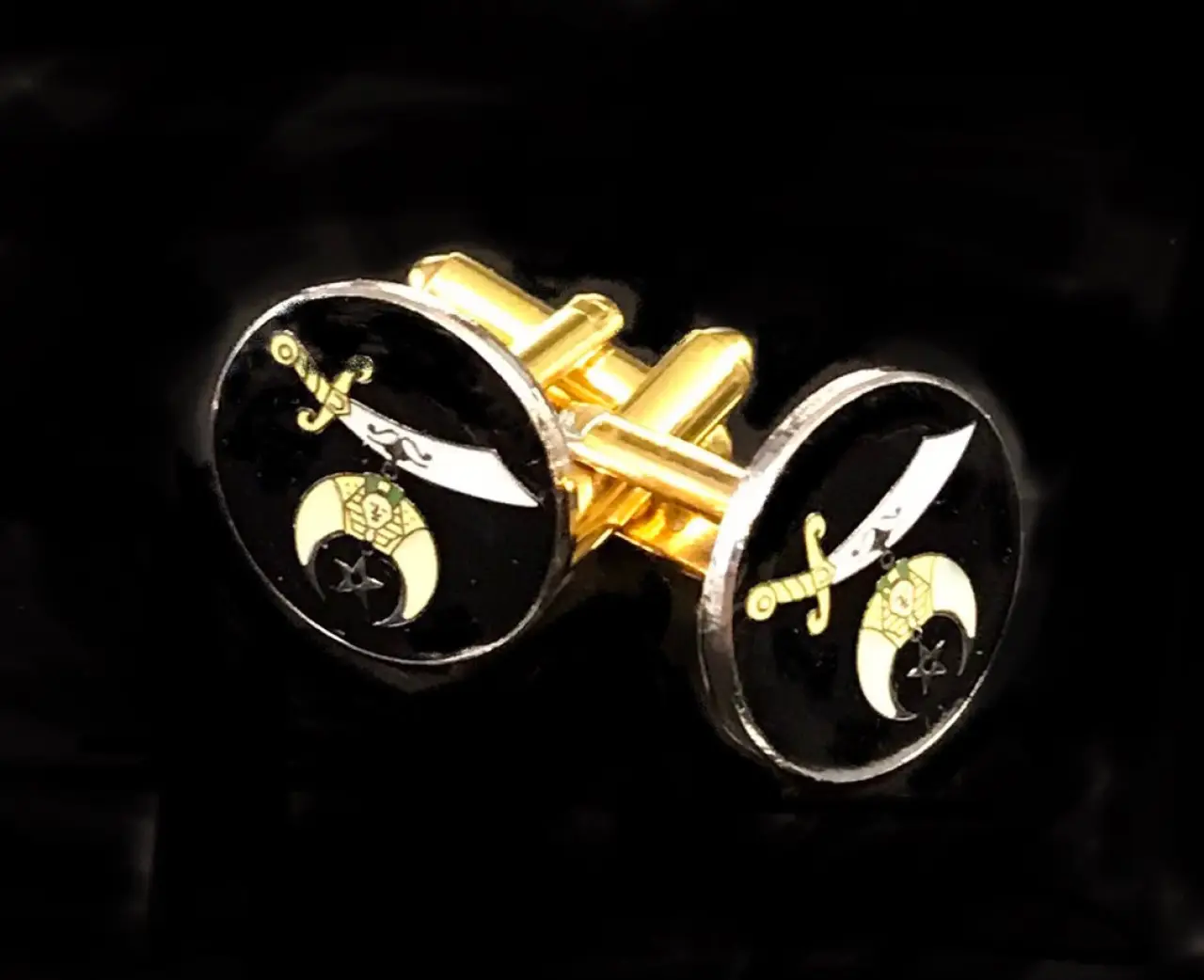 Shriner Plain Cufflinks