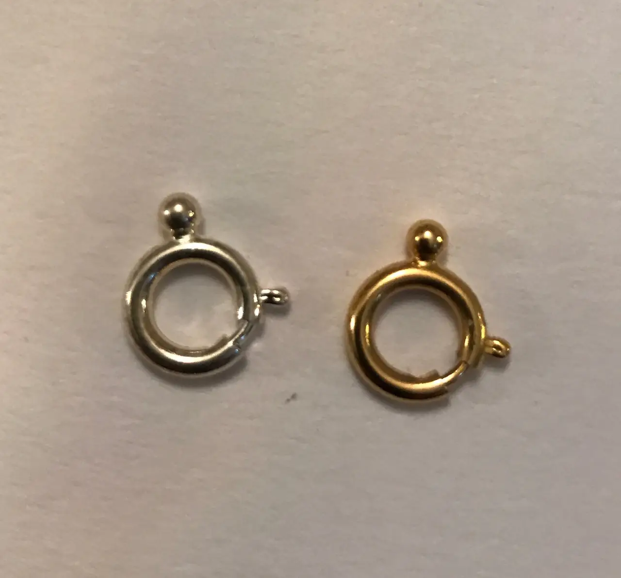Spring Rings ( designed by Lady Jayne , use them by connecting 2 charms together)