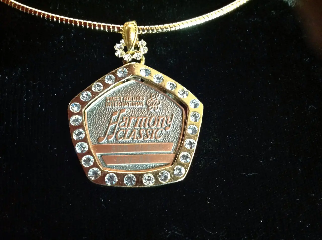 Sweet Adeline Harmony Classic Medal Holder $39.95