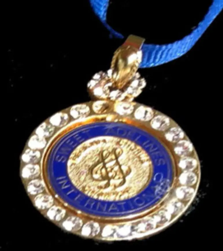 Sweet Adeline Regional Large Chorus Medal Holder ( Fits all large chorus medals )