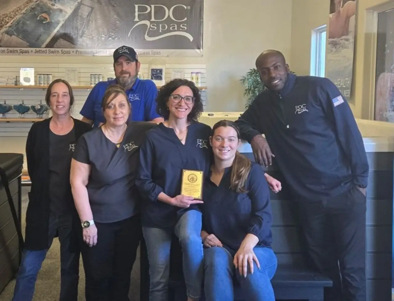 pdc spas sales and office staff