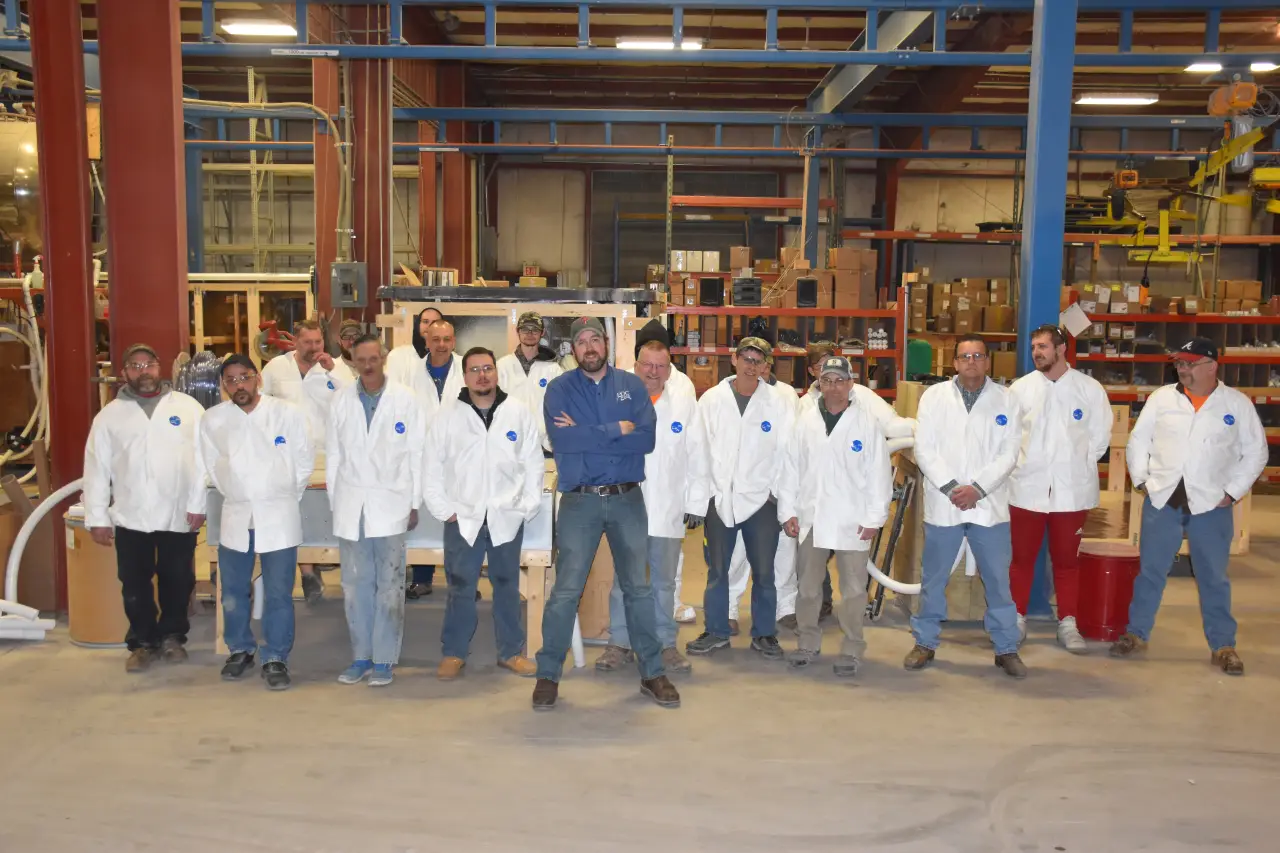 pdc spas engineers and factory employees