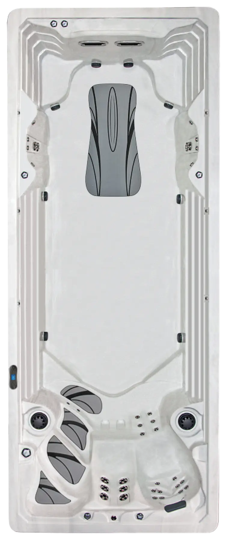 pdc spas FX17 synergy series swim spa shell
