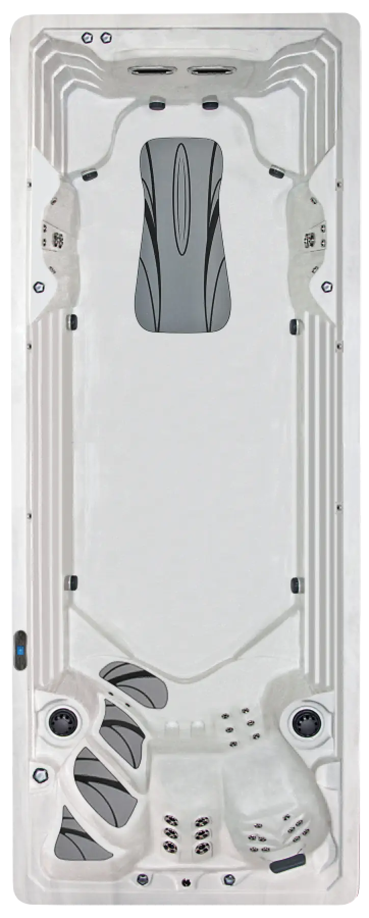 pdc spas FX19 synergy series swim spa shell