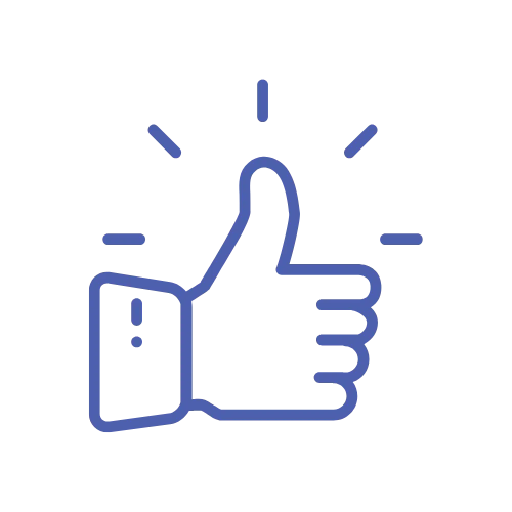 thumbs up icon graphic