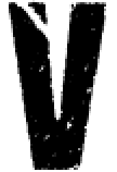 V letter graphic