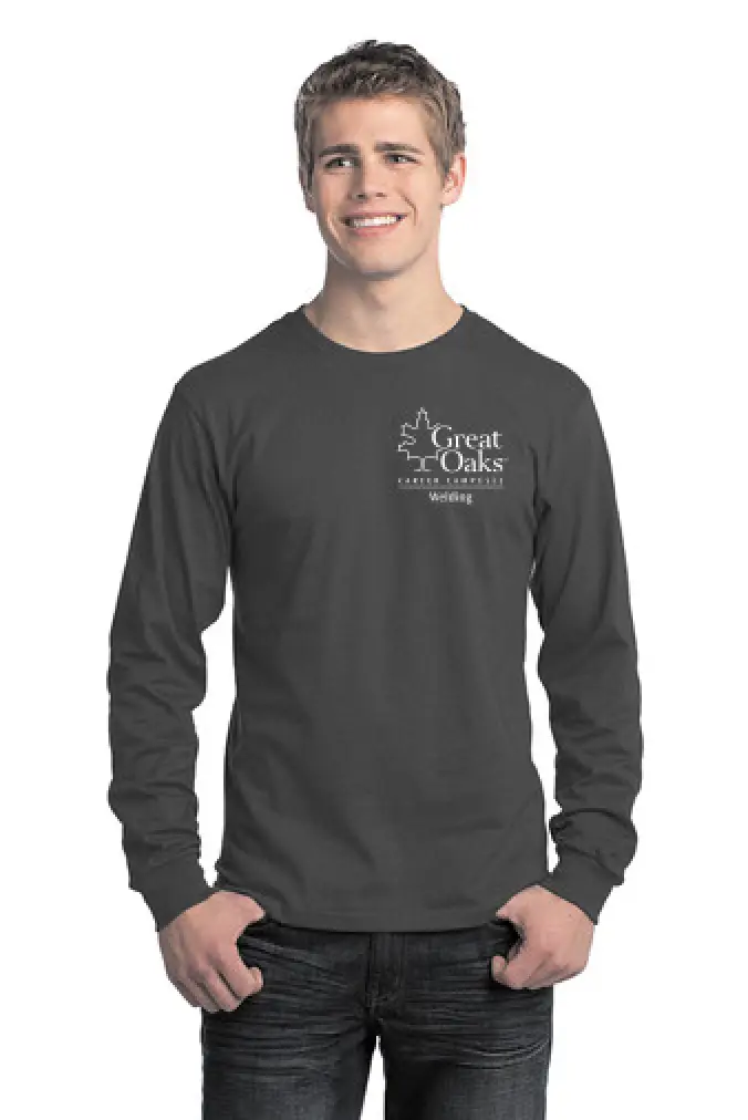 Port & Company® Long Sleeve Core Cotton Tee - PC54LS