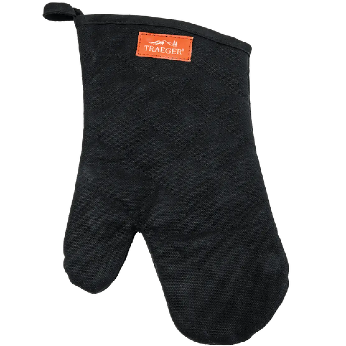 TRAEGER BBQ MITTBLACK CANVAS & LEATHER
