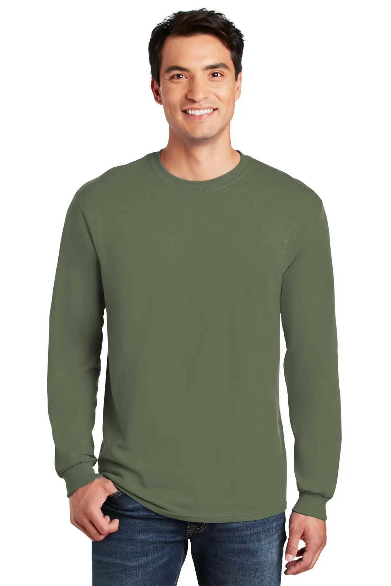 Gildan® Heavy Cotton™ 100% Cotton Long Sleeve T-Shirt