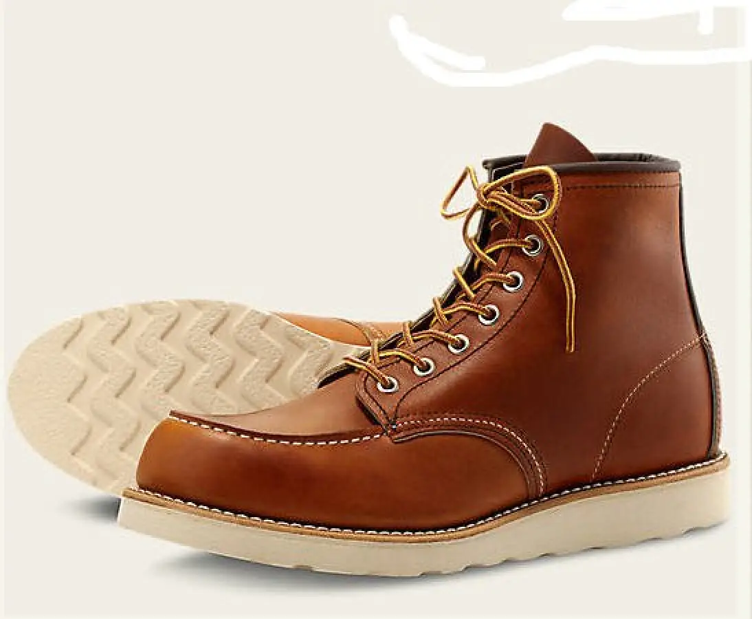 Red Wing 6-inch Classic Moc Oro