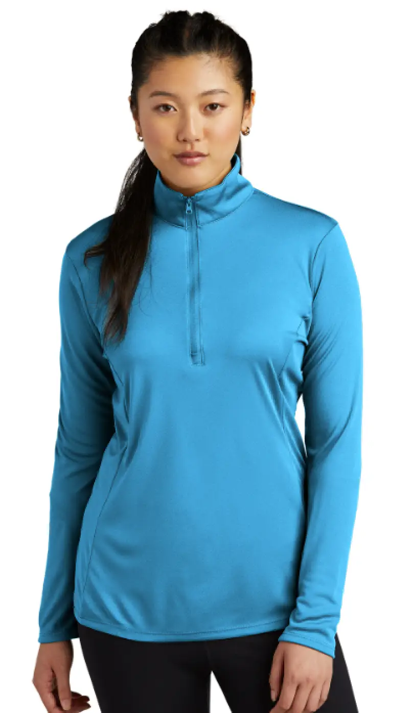 Ladies  1/4-Zip Pullover - Embroidered with Cabana logo