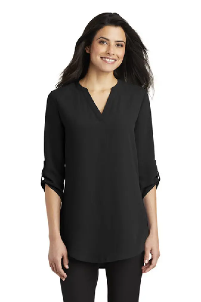 Port Authority ® Ladies 3/4-Sleeve Tunic Blouse - LW701