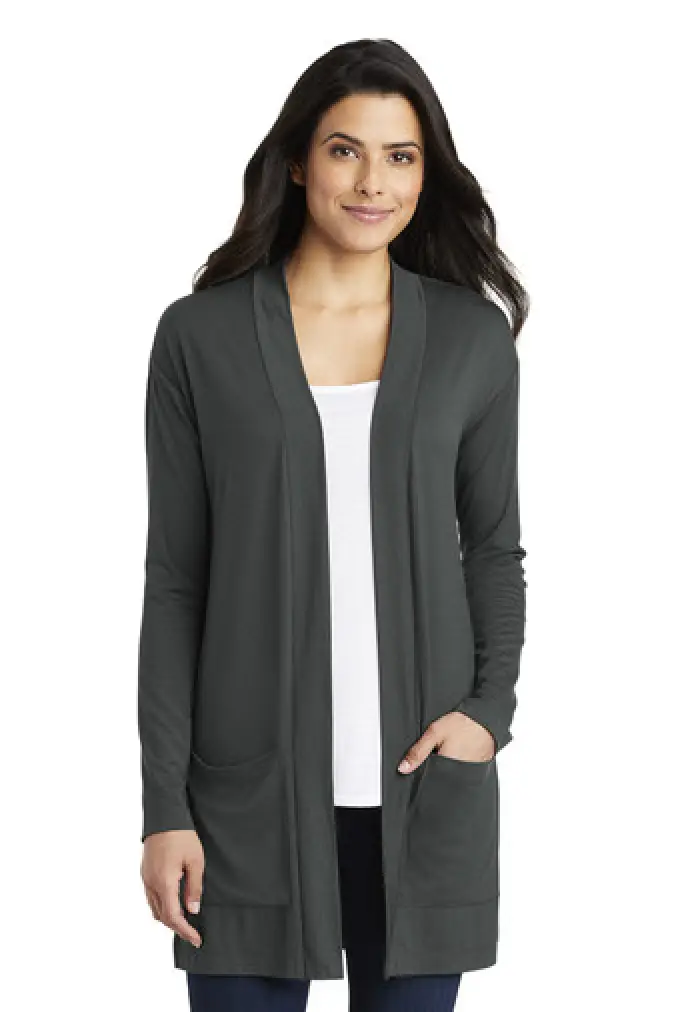 Port Authority ® Ladies Concept Long Pocket Cardigan - LK5434