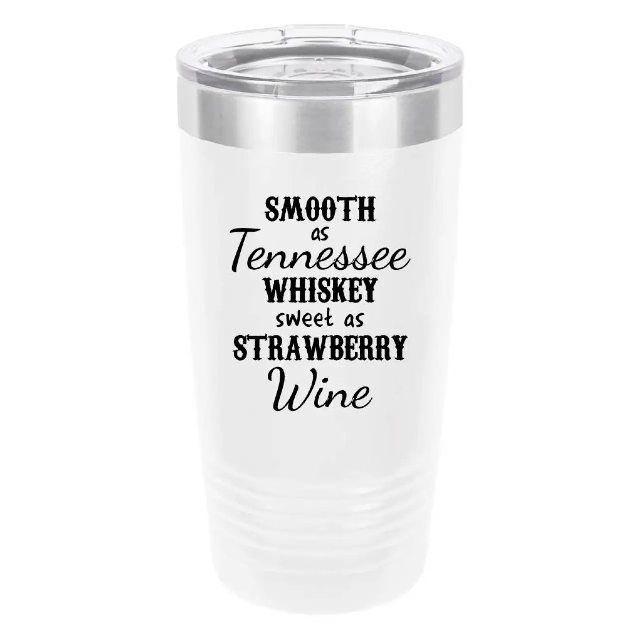 Polar Camel Tennessee Whiskey 20oz Tumbler - Ringneck Stainless Steel Tumbler Insulated Cup - Vacuum Insulated Tumbler with Clear Lid - Great Travel Tumbler - Premium Quality Stainless Steel Tumblers
