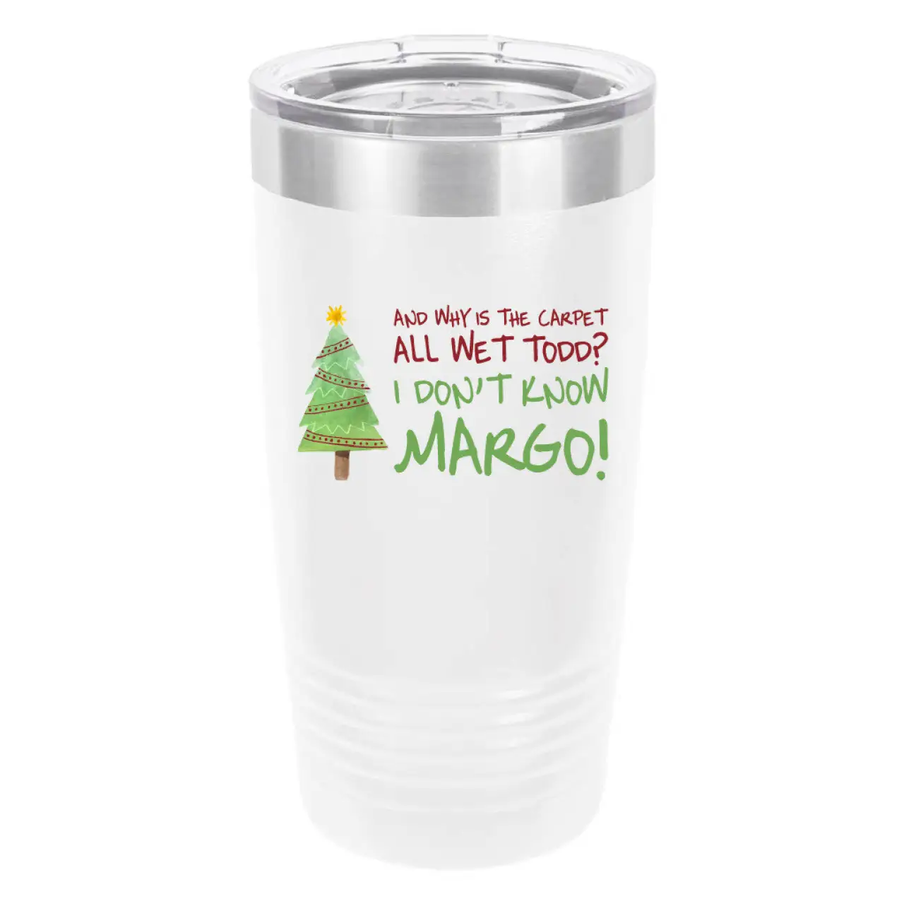 Polar Camel Todd Margo 20oz Tumbler - Ringneck Stainless Steel Tumbler Insulated Cup - Vacuum Insulated Tumbler with Clear Lid - Great Travel Tumbler - Premium Quality Stainless Steel Tumblers