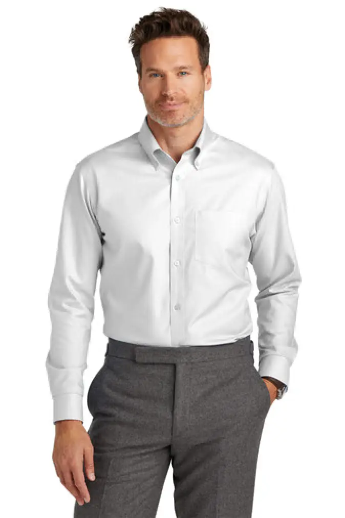 BB18002 Brooks Brothers® Wrinkle-Free Stretch Nailhead Shirt