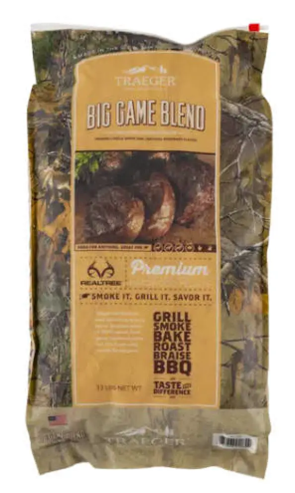 TRAEGER REALTREE BIG GAME BLEND WOOD PELLETS