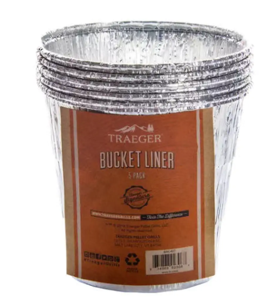 TRAEGER BUCKET LINERS - 5 PACK