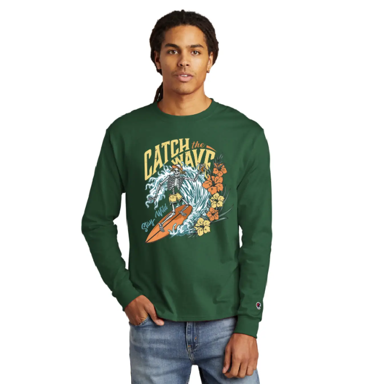 Stay Wild Catch The Wave Long Sleeve CC8C