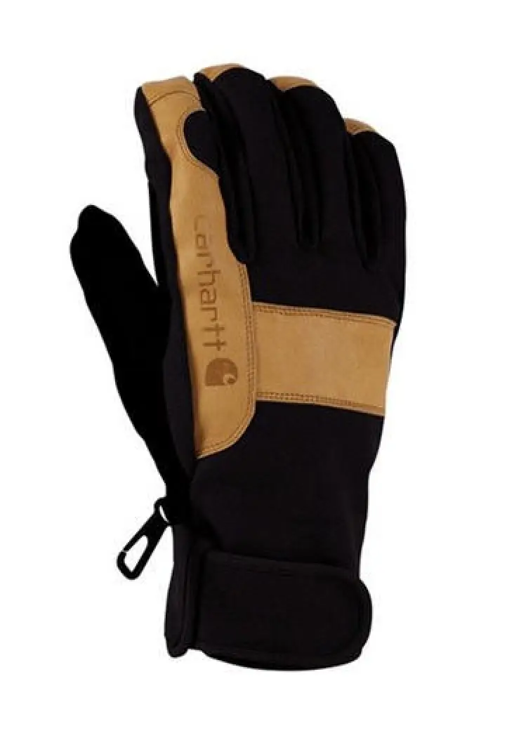 Carhartt Glove A508BLK Carhartt Chill Stopper Glove in Black and Barley