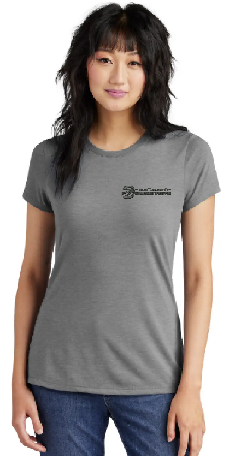 District ® Women’s Tee with Embroidered Logo