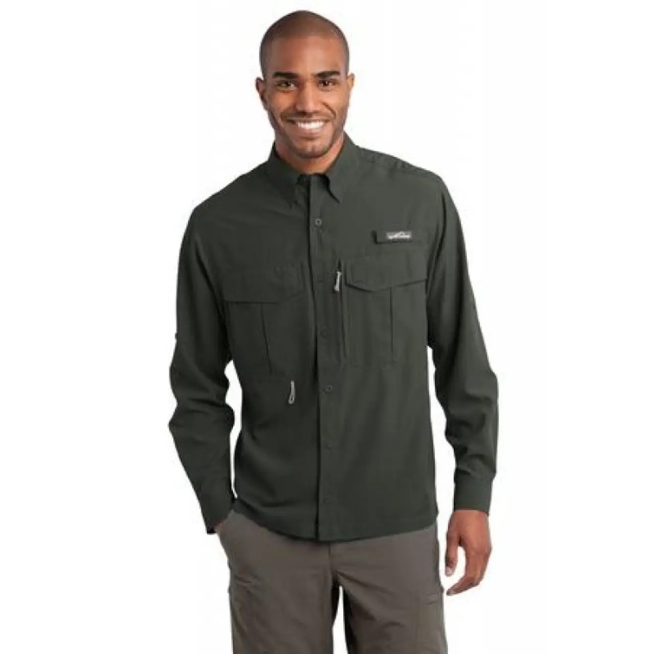 Eddie Bauer Long Sleeve Performance Fishing Shirt