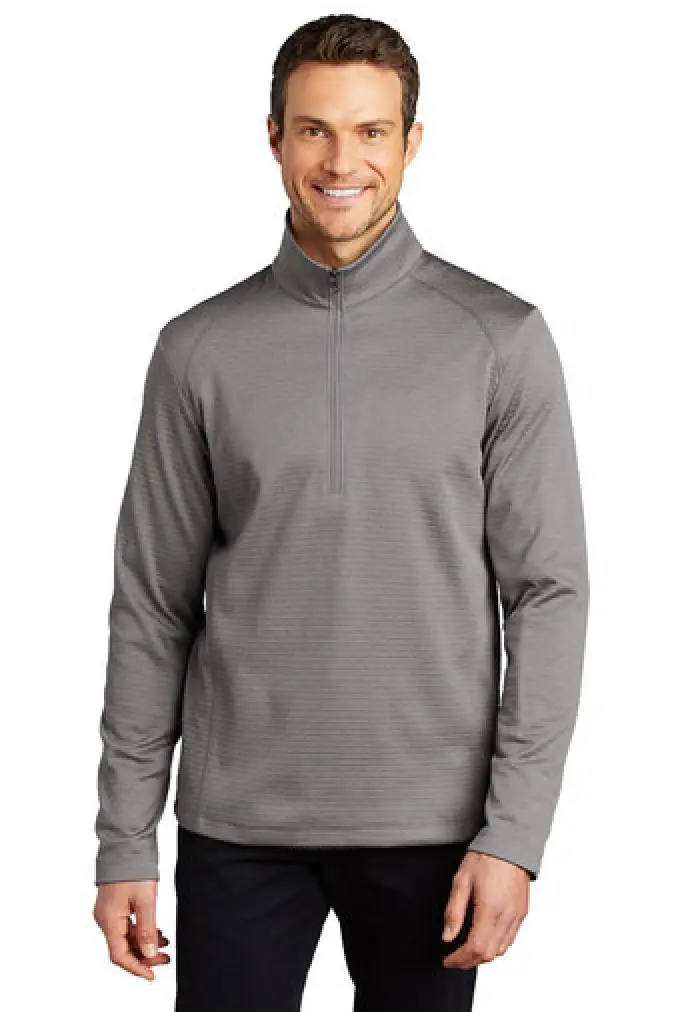 F248 Port Authority ® Diamond Heather Fleece 1/4-Zip Pullover - TPMECH
