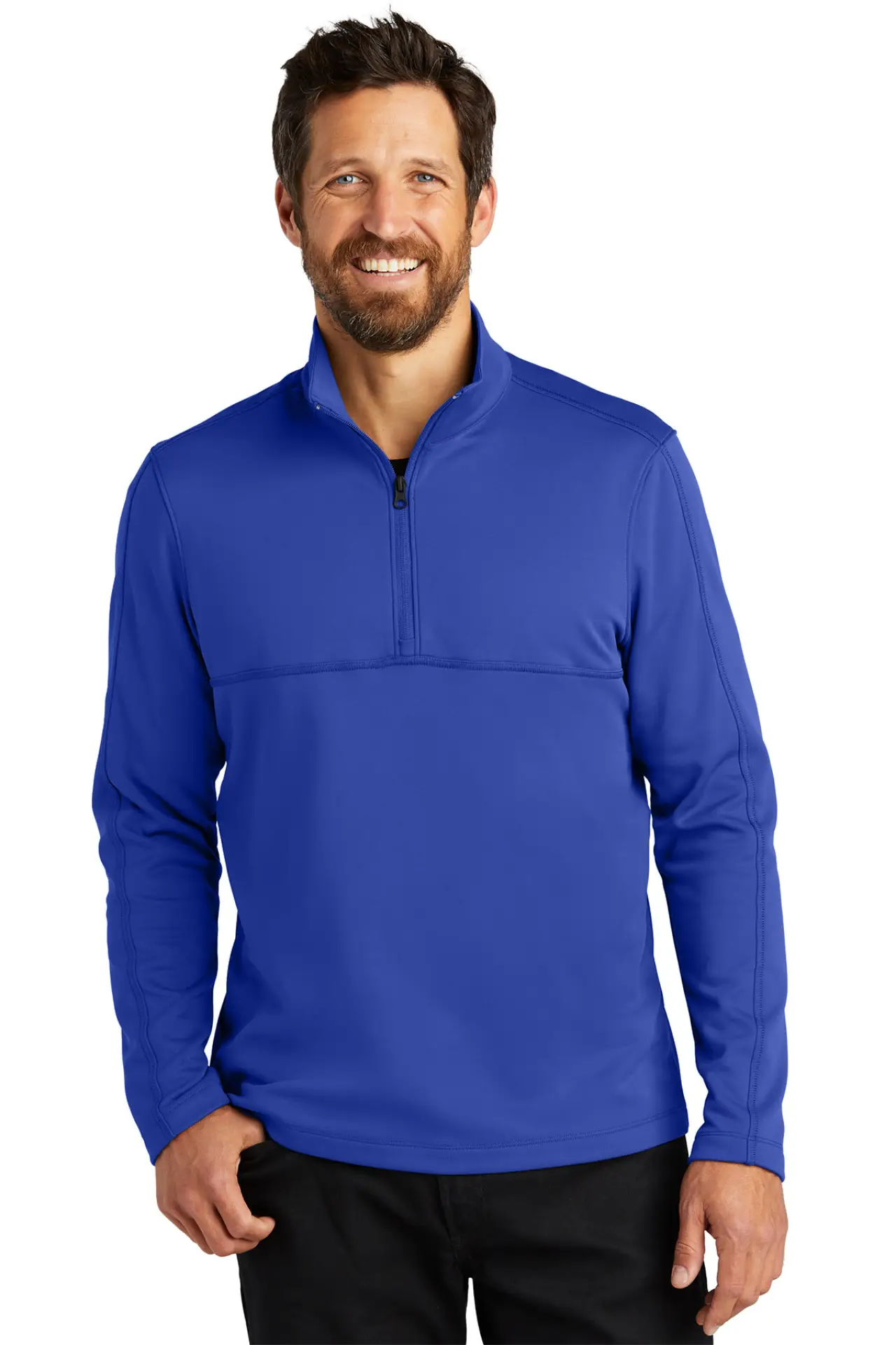 F804 Port Authority® Smooth Fleece 1/4-Zip - FNB