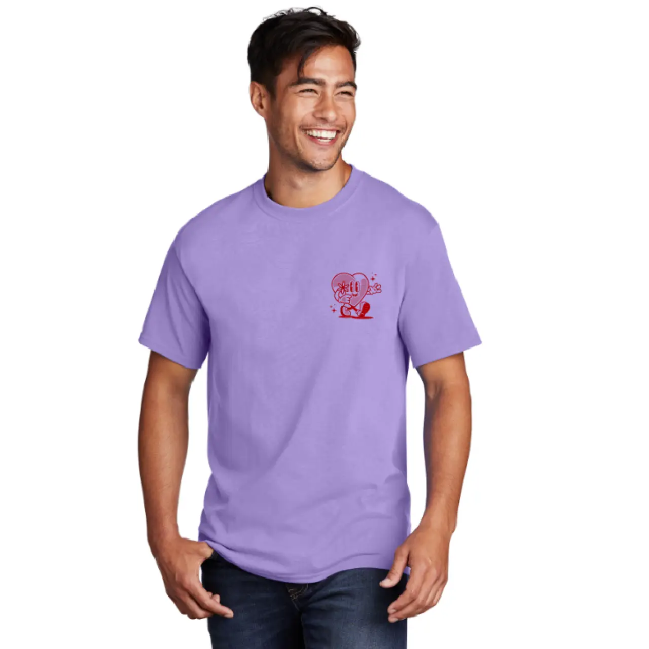 Stay Wild Peace Heart Tee PC54
