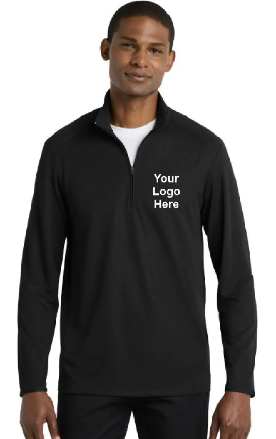 K806 Port Authority® Pinpoint Mesh 1/2-Zip - SaverSystems