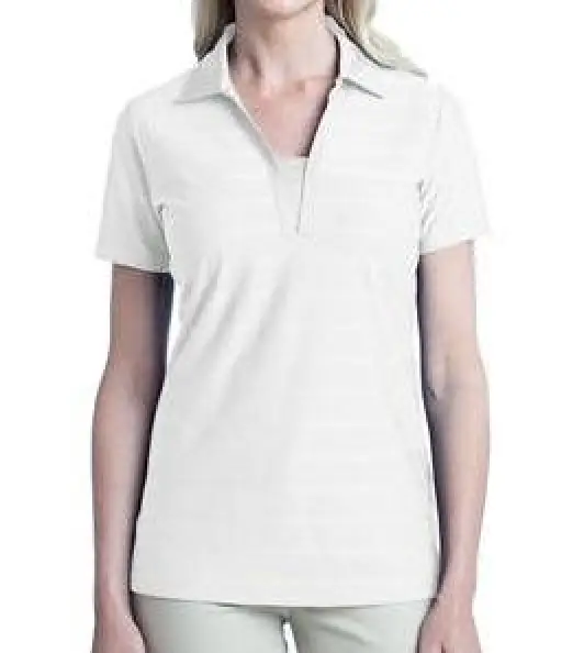 Port Authority Ladies Horizontal Texture Polo - TPMECH