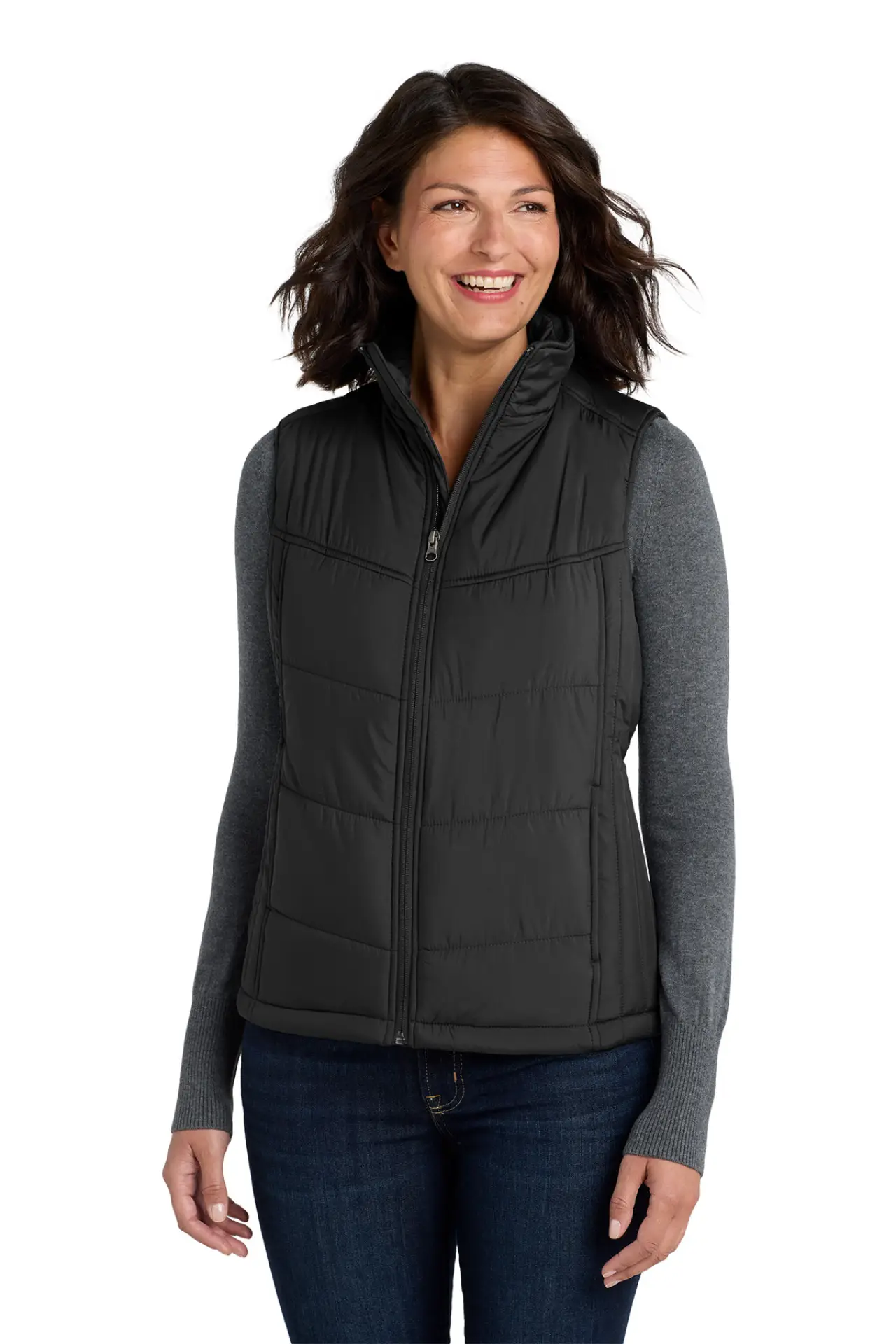 L709 Port Authority® Women's Puffy Vest - FNB