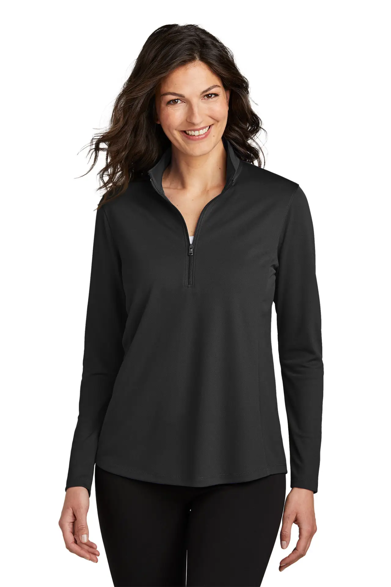 LK112 Port Authority® Women's Dry Zone® UV Micro-Mesh 1/4-Zip - FNB