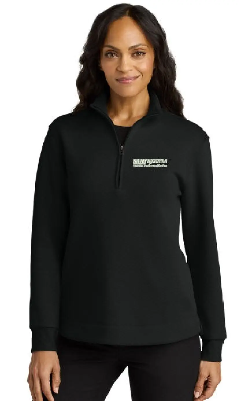 LK210 - Port Authority® Women’s Wearever Signature Double Pique 1/4-Zip - Saver Systems