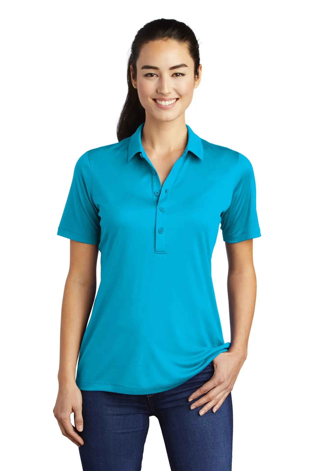 LST520  Sport-Tek ® Ladies Posi-UV® Pro Polo - TPMECH